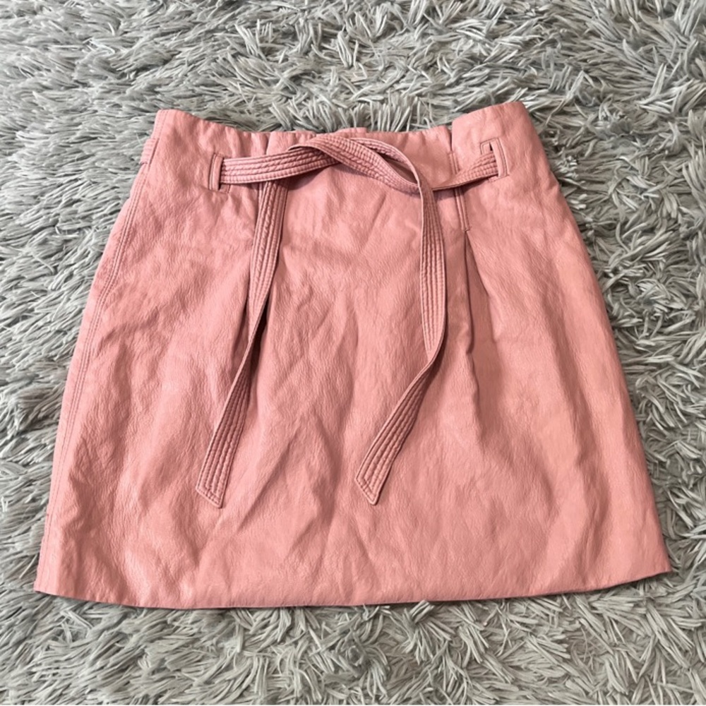Payton Faux Leather Skirt - Picture 3 of 5